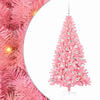 vidaXL &Aacute;rbol de Navidad con luces LED Rosa 180 cm PVC y Acero