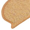 vidaXL Alfombrillas autoadhesivas sisal 15 uds color sisal 56x17x3 cm