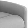 vidaXL Sill&oacute;n el&eacute;ctrico reclinable elevable de tela gris nube