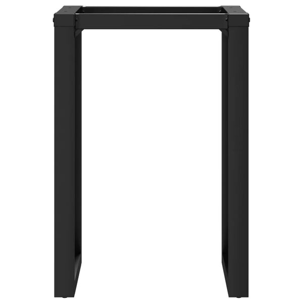 vidaXL Patas de mesa de comedor estructura O acero 60x50x73 cm