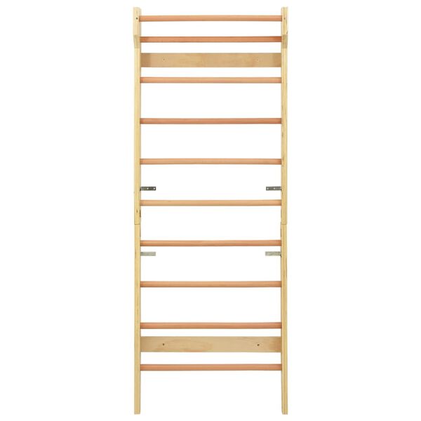 vidaXL Espaldera de madera 80x15,8x195 cm