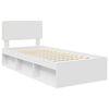 vidaXL Estructura de cama 75 x 190 cm Madera de pino macizo