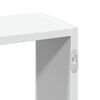 vidaXL Estanter&iacute;a de pared madera de ingenier&iacute;a blanca 159x18x66 cm