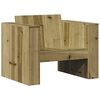vidaXL Sof&aacute; de jard&iacute;n madera de pino impregnada 79x60x62 cm