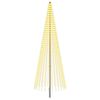 vidaXL &Aacute;rbol de Navidad LED 385 cm 1148 LED Blanco C&aacute;lido Hierro Negro
