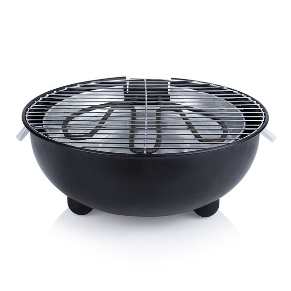 Tristar Barbacoa el&eacute;ctrica de mesa BQ-2880 1250 W 30 cm negra