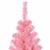 vidaXL &Aacute;rbol de Navidad con 300 LED con soporte Rosa 180 cm PVC