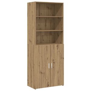 vidaXL Aparador alto Roble artisan 70 x 42,5 x 185 cm