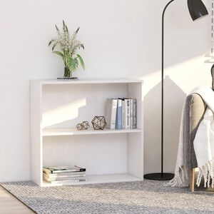 vidaXL Estanter&iacute;a de madera de ingenier&iacute;a blanca 80x30x76,5 cm