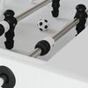 vidaXL Mesas de F&uacute;tbol de Pl&aacute;stico 3 x 3 x 2 cm Barra 16 pcs Negro