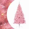 vidaXL &Aacute;rbol de Navidad Artificial Preiluminado Rosa 210 cm PVC