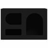 vidaXL Mueble de TV Negro 60 x 35 x 40 cm Madera de ingenier&iacute;a