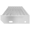 vidaXL Pelda&ntilde;o de rejilla acero galvanizado 100x24x7 cm