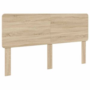 vidaXL Cabecero Roble Sonoma Madera contrachapada