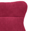 vidaXL sill&oacute;n Rojo vino 69 x 74 x 93 cm Terciopelo