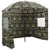 vidaXL Paraguas de Pesca 228 x 204 cm Poli&eacute;ster Oxford Camuflaje