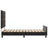vidaXL Cama tipo Box Spring con cabecera Negro 100 x 200 cm Terciopelo