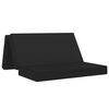 vidaXL Sof&aacute; Cama Plegable 160 x 67 x 45 cm Negro