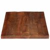 vidaXL Tablero mesa rectangular madera maciza reciclada 100x70x2,5 cm