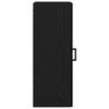 vidaXL Armario de pared roble negro 34,5x34x90 cm madera de ingenier&iacute;a