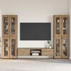 vidaXL Conjunto de mueble de TV con caj&oacute;n FLORIN Roble artesanal