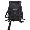 Toolpack Mochila multifuncional Budge negra 30x22x50 cm 360.106