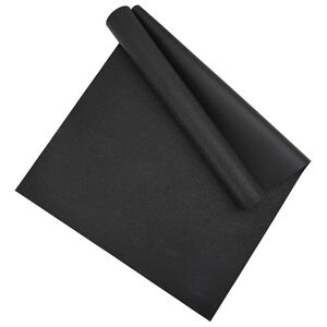 vidaXL Almohadilla de Protecci&oacute;n Deportiva Negro 180 x 75 x 0,6 cm PVC