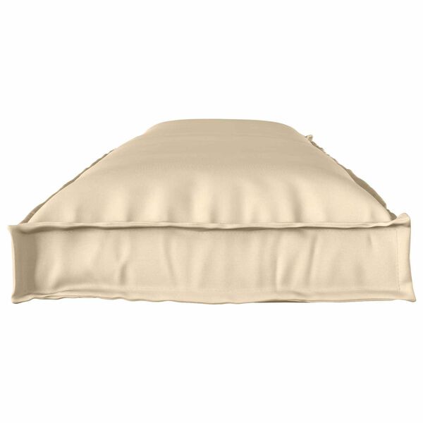 vidaXL Coj&iacute;n Beige 150 x 40 x 8 cm Tela Oxford