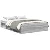 vidaXL Estructura de cama gris Sonoma 140x190 cm