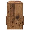 vidaXL Estante de revistas Madera vieja 102 x 30 x 45 cm