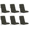 vidaXL Cojines para Sillas de Respaldo Alto en 6 Piezas VIANEN 6 pcs