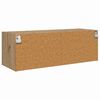 vidaXL Mueble de pared Roble artesanal 102 x 37 x 35 cm