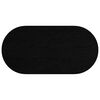 vidaXL Tablero de mesa ovalado madera maciza de roble 100x50x4 cm