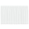 vidaXL Cortina de Encaje Blanco 140 x 400 cm Poli&eacute;ster