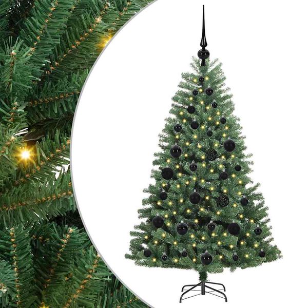 vidaXL &Aacute;rbol de Navidad artificial con ramas articuladas Verde 120 cm