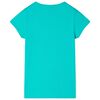 Camiseta infantil verde menta 104
