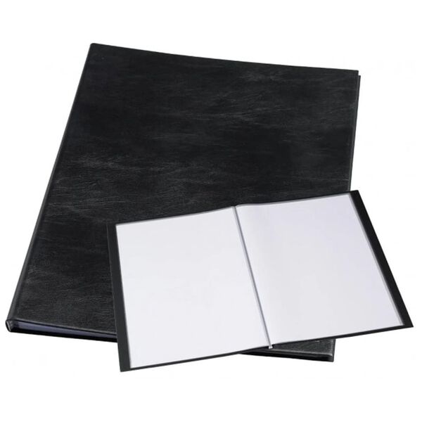 rillstab Libro portafolios A3 24 bolsillos negro