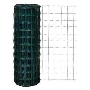 vidaXL Set de Euro Valla acero verde 25x1,7 m