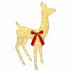 vidaXL Reno Navide&ntilde;o 3D LOVIISA 110 LED Blanco C&aacute;lido 70 x 26 x 100 cm