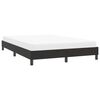 vidaXL Estructura de cama sin colch&oacute;n terciopelo negro 160x220 cm