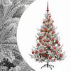 vidaXL &Aacute;rbol de Navidad artificial con bolas 120 cm 150 LED