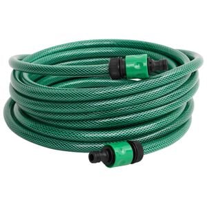 vidaXL Manguera para piscina PVC verde 10 m