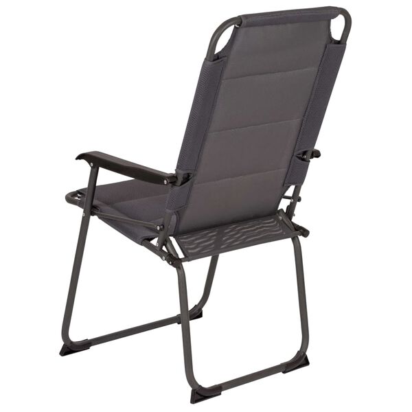 Bo-Camp Silla de camping Copa Rio Comfort XXL Air gris