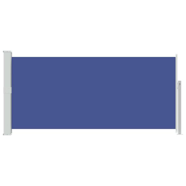 vidaXL Toldo lateral retr&aacute;ctil 140x300 cm azul