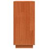 vidaXL Aparador Roble Marr&oacute;n 111 x 34 x 75 cm Madera de pino macizo