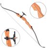 vidaXL Arco recurvo para adultos 68", 32 libras