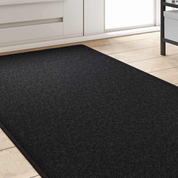 vidaXL Runner de Alfombra Antracita 80 x 500 cm 100% Polipropileno