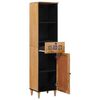 vidaXL Mueble de Cuarto de Ba&ntilde;o con caj&oacute;n Natural 38 x 33 x 160 cm