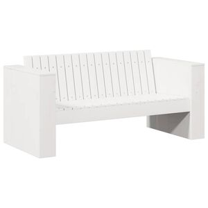 vidaXL Sof&aacute; de jard&iacute;n 134 x 60 x 62 cm Madera de pino macizo