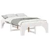 vidaXL Estructura de cama 140 x 190 cm Madera de pino macizo